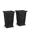 Mayne Wyndham 24in Tall Planter - Black 2-Pack 7829-B - alternate 2